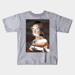 Portrait of Woman by Raphael and Meryl Streep Kids T-Shirt